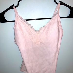 WHITE RIBBED BODYSUIT